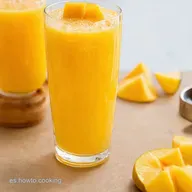 Agua Frutal con Mango y Coco El Sabor del Para&iacute;so