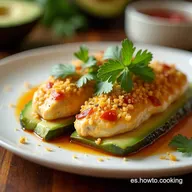Aguacate Relleno de Pollo Tu Receta Saludable y F&aacute;cil