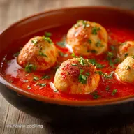 Alb&oacute;ndigas de bacalao en salsa de tomate: La receta de la abuela m&aacute;s tierna.