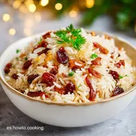 Arroz Navide&ntilde;o con Frutos Secos: Guarnici&oacute;n Festiva en 30 Minutos
