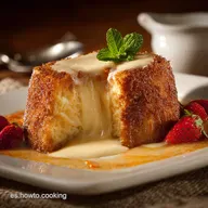 Bartolillos madrile&ntilde;os rellenos de crema: Postre crujiente y sedoso