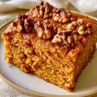 Bizcocho de Calabaza y Nueces con Canela