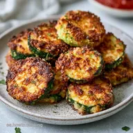 Bocaditos De Calabac&iacute;n Con Queso Parmesano