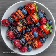 Brochetas de Frutas con Chocolate: Toque Crujiente