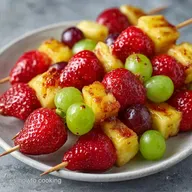 Brochetas de Frutas R&aacute;pidas (15 Min)
