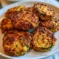 Calabac&iacute;n Rebozado Crujiente En Airfryer Con Queso