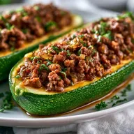 Calabacines Rellenos Al Horno Con Carne