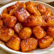 Calabaza Dulce Al Horno Con Miel y Canela