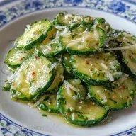 Carpaccio De Calabac&iacute;n para 4 Personas