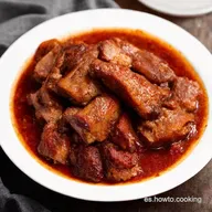 Carrilleras de Cerdo al Vino Tinto Receta de la Abuela
