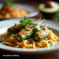 Receta Aut&eacute;ntica de Chile en Nogada Capeado Paso a Paso