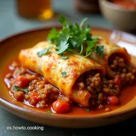 Receta Chile Relleno de Picadillo Casero Capeado Perfecto