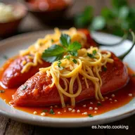 CMO CAPEAR Chiles Rellenos Receta de la Abuela