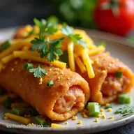 CHIMICHANGAS DE ATN AL PASTOR Receta F&aacute;cil y Deliciosa