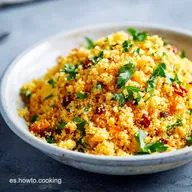 Receta Cous Cous Marroqu&iacute; F&aacute;cil con Pollo y Verduras