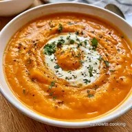 Crema de Calabaza con Naranja y Jengibre