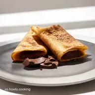 Crepas de Avena y Chocolate Desayuno de Campeones F&aacute;cil