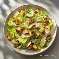 Receta de Ensalada C&eacute;sar con Pollo en 20 Min
