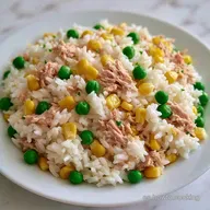 Ensalada De Arroz Con Atún Fría para 4