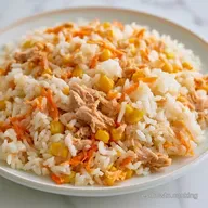 Ensalada De Arroz Sencilla con At&uacute;n