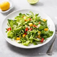Ensalada Tropical para Piel Radiante Un Fest&iacute;n de Color