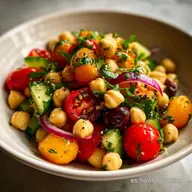 Receta Ensalada De Garbanzos Fr&iacute;a Make-Ahead