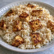 Ensalada de Arroz con Pollo en 35 Minutos