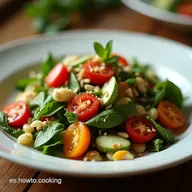 Ensalada Mediterr&aacute;nea Mi Secreto para una Vida Saludable
