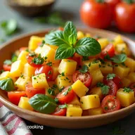 Ensalada Lentejas Tropical Explosi&oacute;n de Sabor Receta F&aacute;cil