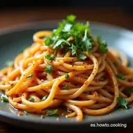 Fideos Chinos con Carne de Res y Verduras El Salteado Perfecto en 40 Minutos