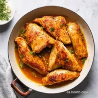 Filetes de Pollo a la Jardinera Receta Casera y F&aacute;cil