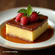 Flan de Cacahuate y Cocoa El Postre Consentido de la Abuela