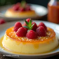 Flan de Frutos Secos Un Postre Espa&ntilde;ol con un Toque Crujiente