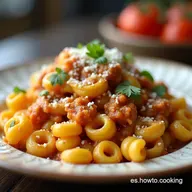 Fusilli en Salsa de Poblano con Elote Cremosa 45 Minutos