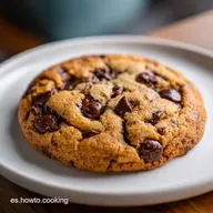 Receta de Galleta Casera de Chocolate: Centro Tierno