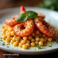 Garbanzos con Langostinos Melosos Receta F&aacute;cil y Tradicional
