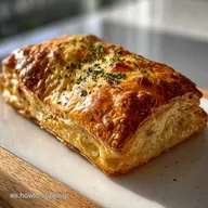 Hojaldre relleno: Cremoso de Ave y Espinacas