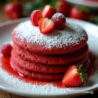 Hot Cakes Red Velvet El Desayuno Rojo Pasi&oacute;n que Enamora