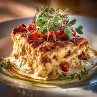 Lasagna de Camarones al Ajo Receta Cremosa Gourmet Paso a Paso