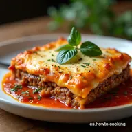 La Mejor Lasa&ntilde;a de Carne con Bechamel Casera al Estilo Nona