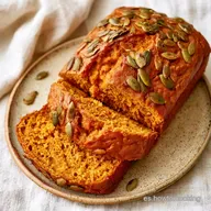 Pan de Calabaza Sin Harina