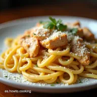 Pasta Cremosa con Pollo La Receta F&aacute;cil y Reconfortante de Chef
