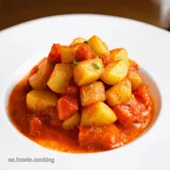 Receta Patatas Bravas Las Aut&eacute;nticas Tapas Picantes