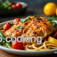 Cena Saludable Express: Pollo al Lim&oacute;n y Verduras Asadas