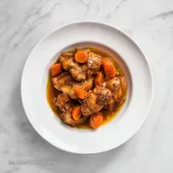 Pollo en Salsa Abuela Carmen para 4