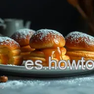 Profiteroles de Caramelo &iexcl;Como los de Alma Obreg&oacute;n! 😋