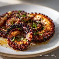 Pulpo a la Plancha Crujiente en 13 Minutos