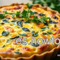 Quiche de Verduras: &iexcl;Mi Receta Favorita con Toque Espa&ntilde;ol!