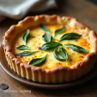 Receta de Quiche de Espinacas y Queso de Cabra F&aacute;cil y Cremoso
