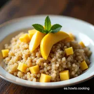 Quinoa con Coco Manzana y List&iacute;sima Receta Tropical